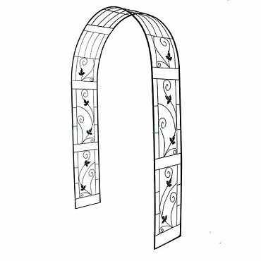Gardd Bwa Dringo Cymorth Trellis